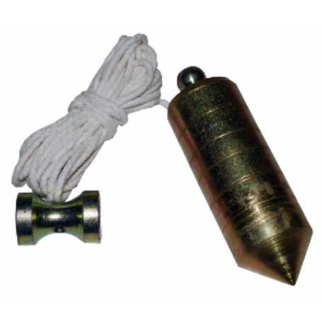 PLOMADA ACERO 700 GRS.