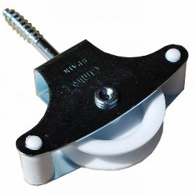 POLEA AMIG R/PLAST.C/TIRAF.Nº 2 ZINC.