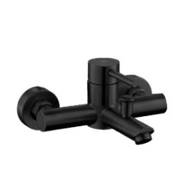 MONOMANDO BAÑO KALLA PLENUM INOX NEGRO MATE