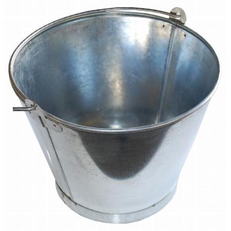 Cubo zinc asa lisa 12 30x23 (10 litros)