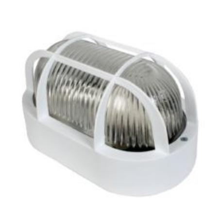 APLIQUE OVAL CRISTAL E27 BLANCO (REF.4410G)