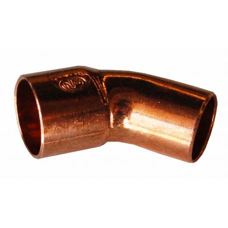 CODO COBRE 45º M-H 15