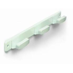 PERCHERO 3 BRAZOS INOX LAC.BLANCO