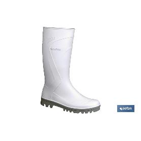 BOTA AGUA PVC BLANCA TALLA 36