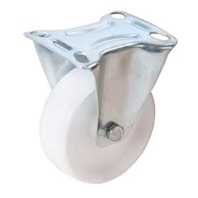 RUEDA NYLON FIJA 125 MM. SIN FRENO 16043