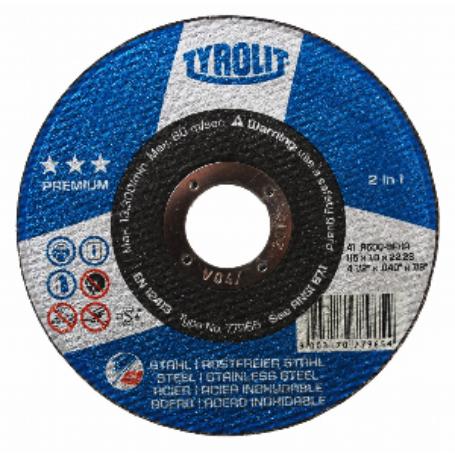 DISCO TIROL.115X1 X22.2 A60Q-BFP  PREMIUM