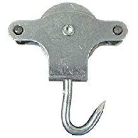 POLEA AMIG METALICA GANCHO Nº 6 ZINC.