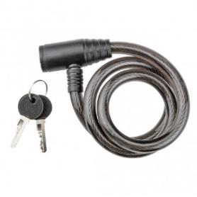CANDADO CABLE BICI AUTOEN. 12X800 MM.