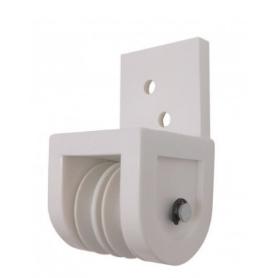 POLEA FRONTAL PERGOLA BLANCO