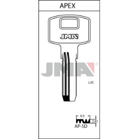 LLAVE JMA SEGURIDAD  LATON AP-5D