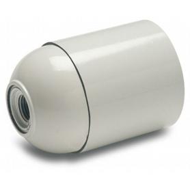 PORTALAMPARA LISO E27 BAQ.BLANCO (REF.161-B)