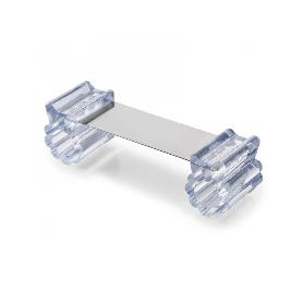 RETENEDOR DE PUERTA FLEXIBLE TRANSP.