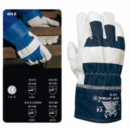 GUANTE SERRAJE 404B L.AZUL T-9