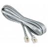 CONEXION CABLE   2.5M.6P4C BLANCO