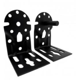 JUEGO SOPORTE EJE TOLDO NEGRO