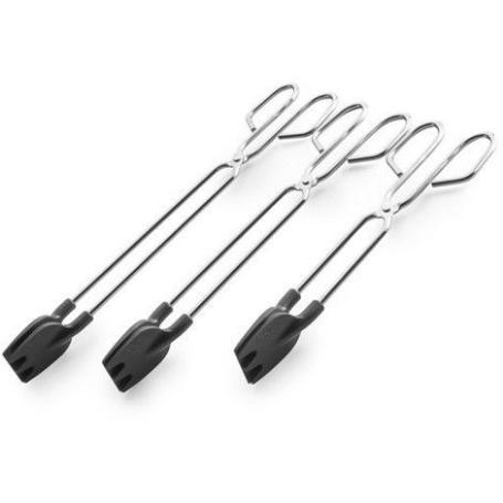 TENACILLA INOX NYLON 25 CMS