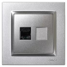 SIMON 10 TOMA INTERNET RJ45 ALUMINIO