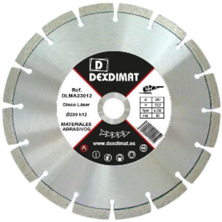 DISCO DIAMANTE HORMIGON-MAT.ABRASIVOS 230