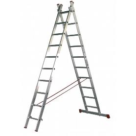ESCALERA 2TRAM.MULT.2X 9  2.5+2.5 MT.