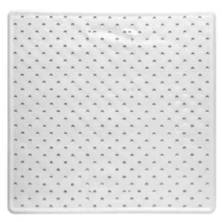 ALFOMBRA DUCHA CAUCHO 54X54 BLANCA