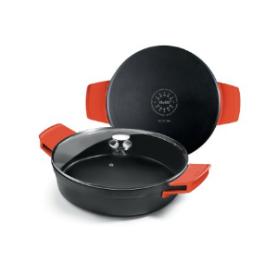 GUISERA C/TAPA EXCELLENT TITANIO 24 CMS