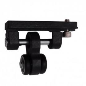 POLEA CORREDERA PERGOLA 20MM NEGRA