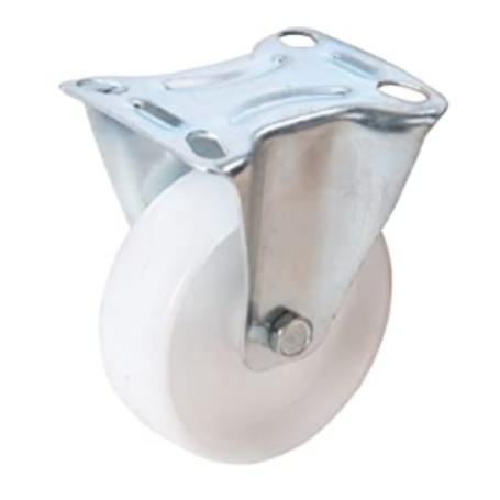 RUEDA NYLON FIJA 80 MM. SIN FRENO 16041