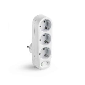 ADAPTADOR INTERRUPTOR + 3 TOMAS (REF.1343)