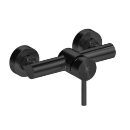 MONOMANDO DUCHA KALLA PLENUM INOX NEGRO MATE