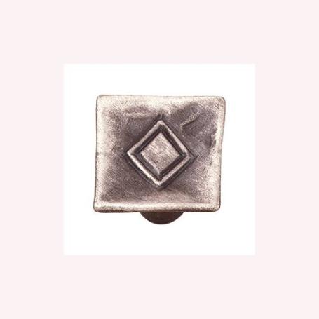 POMO 26MM ROMBO PLATA MATE