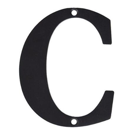 LETRA E HIERRO FORJADO 100MM.