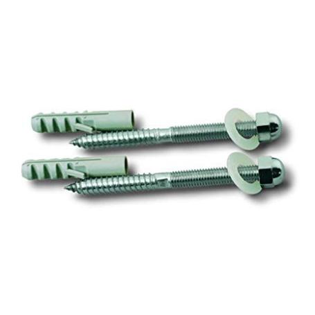 JUEGO 2 TORNILLOS WC INOX