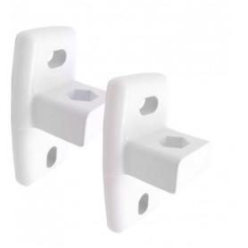 JUEGO SOPORTE PARED TOLDO TLD02 BLANCO
