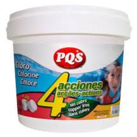 CLORO 4 ACCIONES SIN COBRE T-250 GR 5 KGS