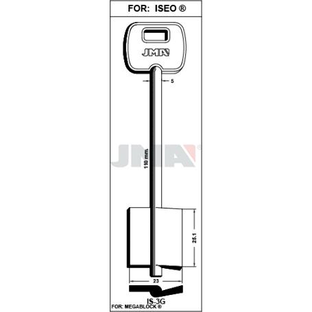 LLAVE GORJA JMA IS-3G