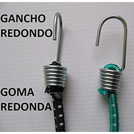 PULPO GOMA ELASTICA REDONDO 8 MM 1 MT