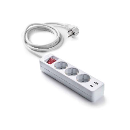 BASE MULTIPLE 3T.BL(1.5M.C.INT)+TIPO C+USB (9/713)