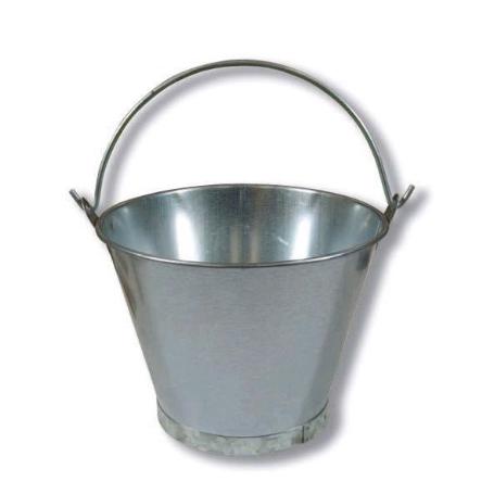 Cubo zinc asa lisa  9 22.5x18 (4 litros)