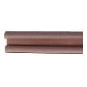 BURLETE DOBLE ROLLO MARRON 1MT