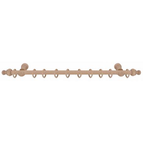 BARRA MAD.PINO 1.20X12 COMPLT.