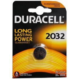 PILA BOTON CR2032 LITIO DURACELL 5 UD