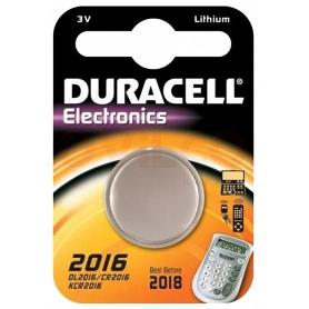 PILA BOTON CR2016 LITIO DURACELL 5 UD