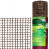 MALLA CUAD.0.5CM.MARRON 1X25 MTS