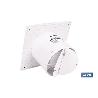EXTRACTOR DE AIRE AXIAL SILENCIOSO 7,8 W 150 X 131 MM Ø100 MM