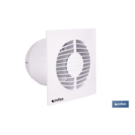 EXTRACTOR DE AIRE AXIAL SILENCIOSO 10 W 170 X 151 MM Ø125 MM