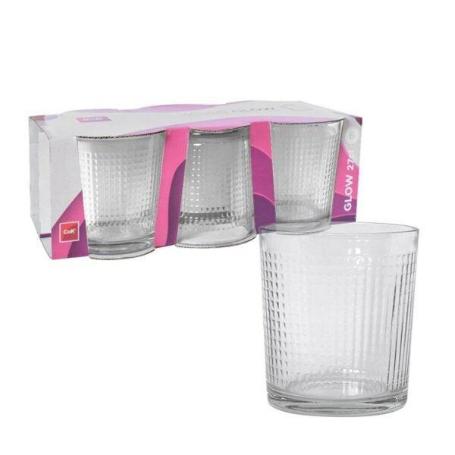 27 CLS VASO AGUA GLOW COK - CAJA 6 UNIDADES