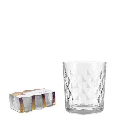 36 CLS COK VASO WHISKY DIAMANTE SIMILAR VASO DIAMOND - CAJA 6 UNIDADES