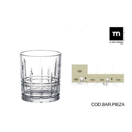 31 CLS VASO CRISTAL VINTAGE TALLADO CANVERRA LAMEDITERRANEA - CAJA 6 UNIDADES