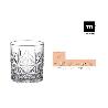 31 CLS VASO CRISTAL TALLADO MILAN LAMEDITERRANEA - CAJA 6 UNIDADES