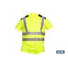 CAMISETA DE ALTA VISIBILIDAD MODELO ATLAS AMARILLA Y NEGRA TALLA S